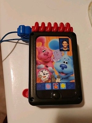 Blues Clues Handy Dandy Play Phone Notebook Electronic Toy WORKS Viacom2020 EUC