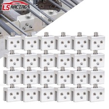 24PCS Standing Seam Roof Clamps Metal Roof Standing Racking Solar Panel Bracket