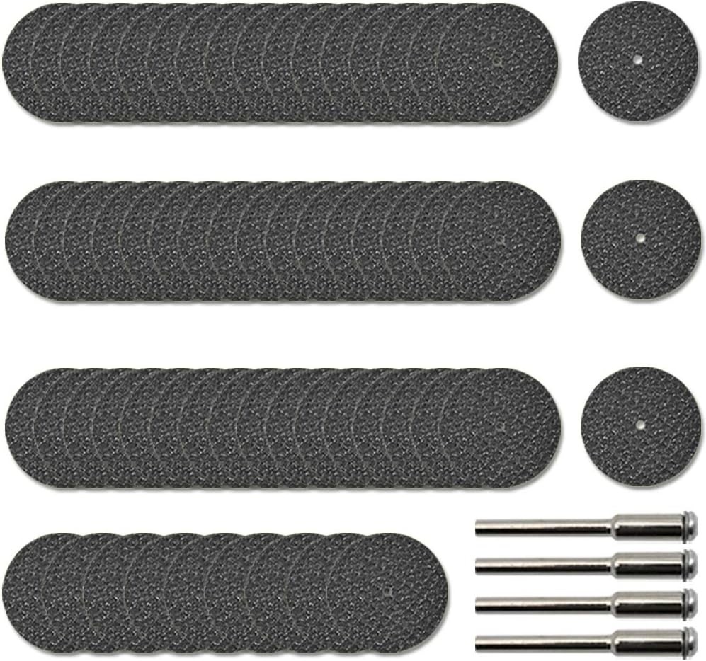 60Pcs Rotary Tool Cut Off Wheel 1-1/4 inch Reinforced Fiberglass Cut Off Whee...