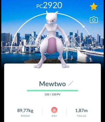 Pokemon Mewtwo GO Fest Tokyo Background Psystrike Registered/Ultra Friends Go