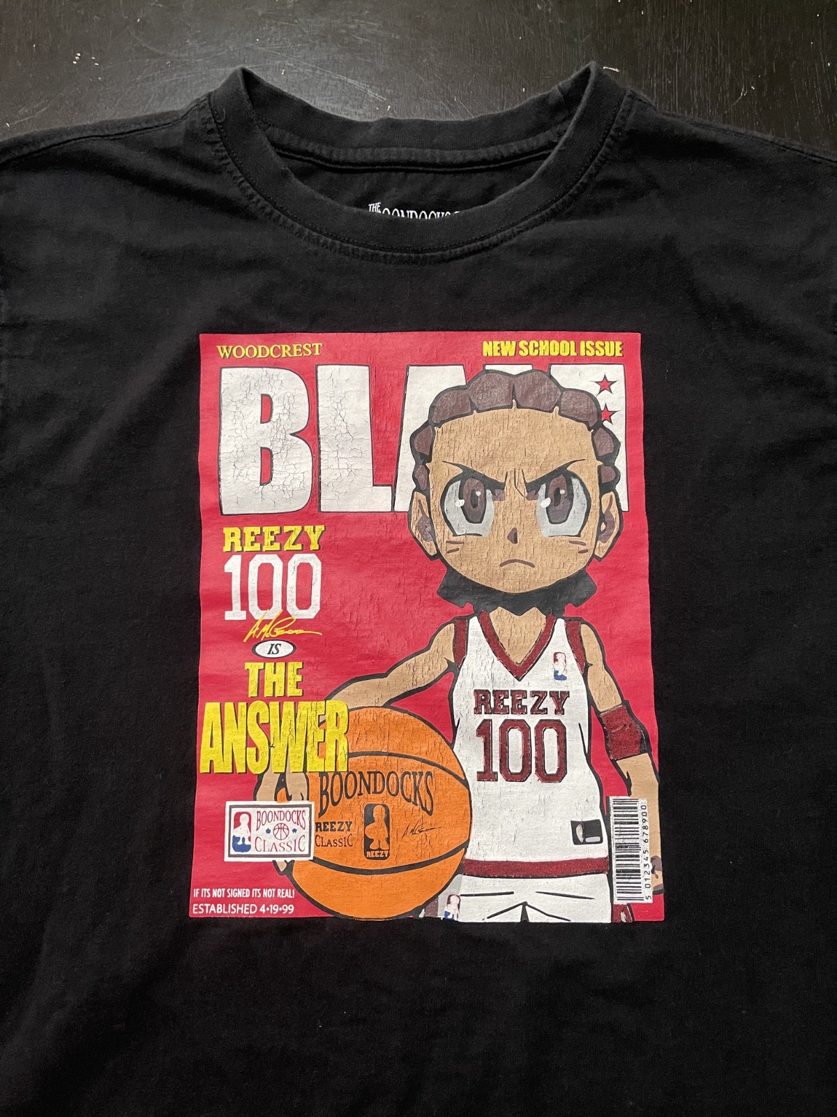 The Boondocks Classic Riley Freeman Reezy 100 BLAM T-… - Gem