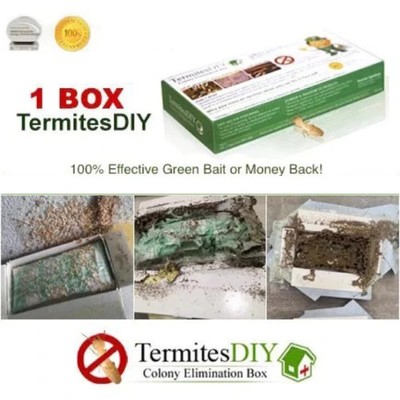 1x Box Termite System DIY Colony Eliminate Solution Original for Home and Garden