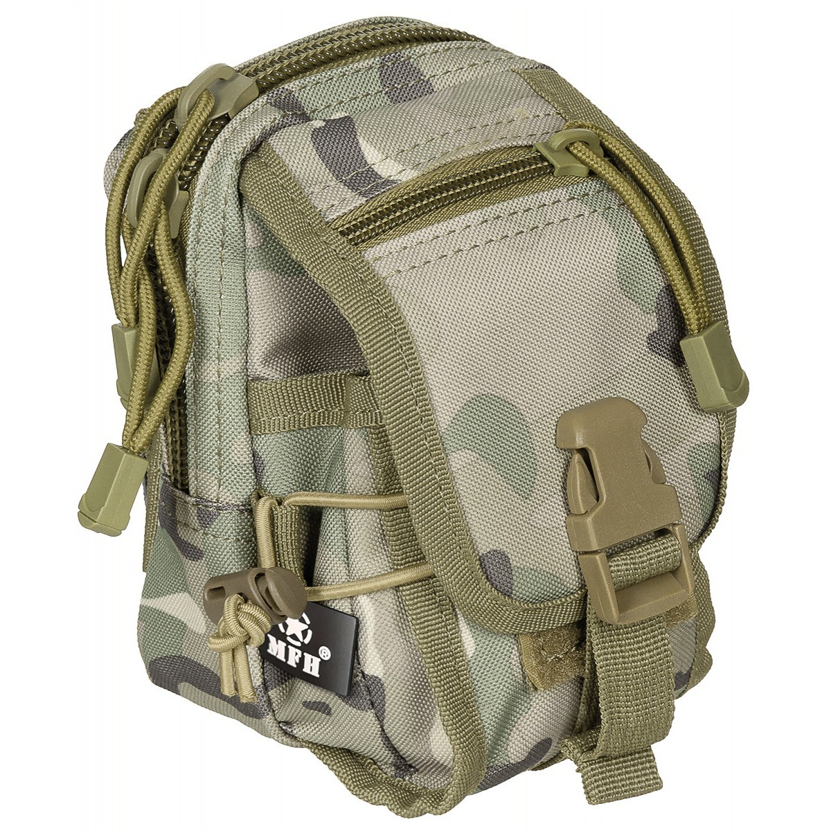 Max Army EDC Multi Use Utility Pouch Belt Or Vest Pouch Molle Op-Camo