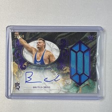 Topps Royalty 2025 WWE Brutus Creed Superior Relic Signatures Auto SUS-BCR 29/50