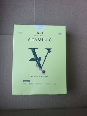 Rael Beauty Vitamin C Facial Sheet Mask - 5ct