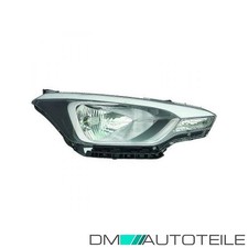 Scheinwerfer schwarz Depo H4 rechts passt für Hyundai i20 Coupe (GB) ab 14-20