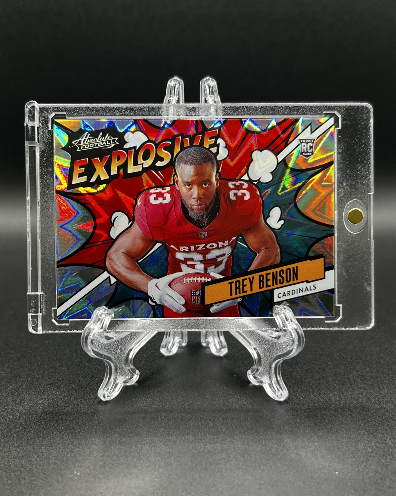 2024 Panini Absolute - Explosive Trey Benson #EX-TBN (RC)
