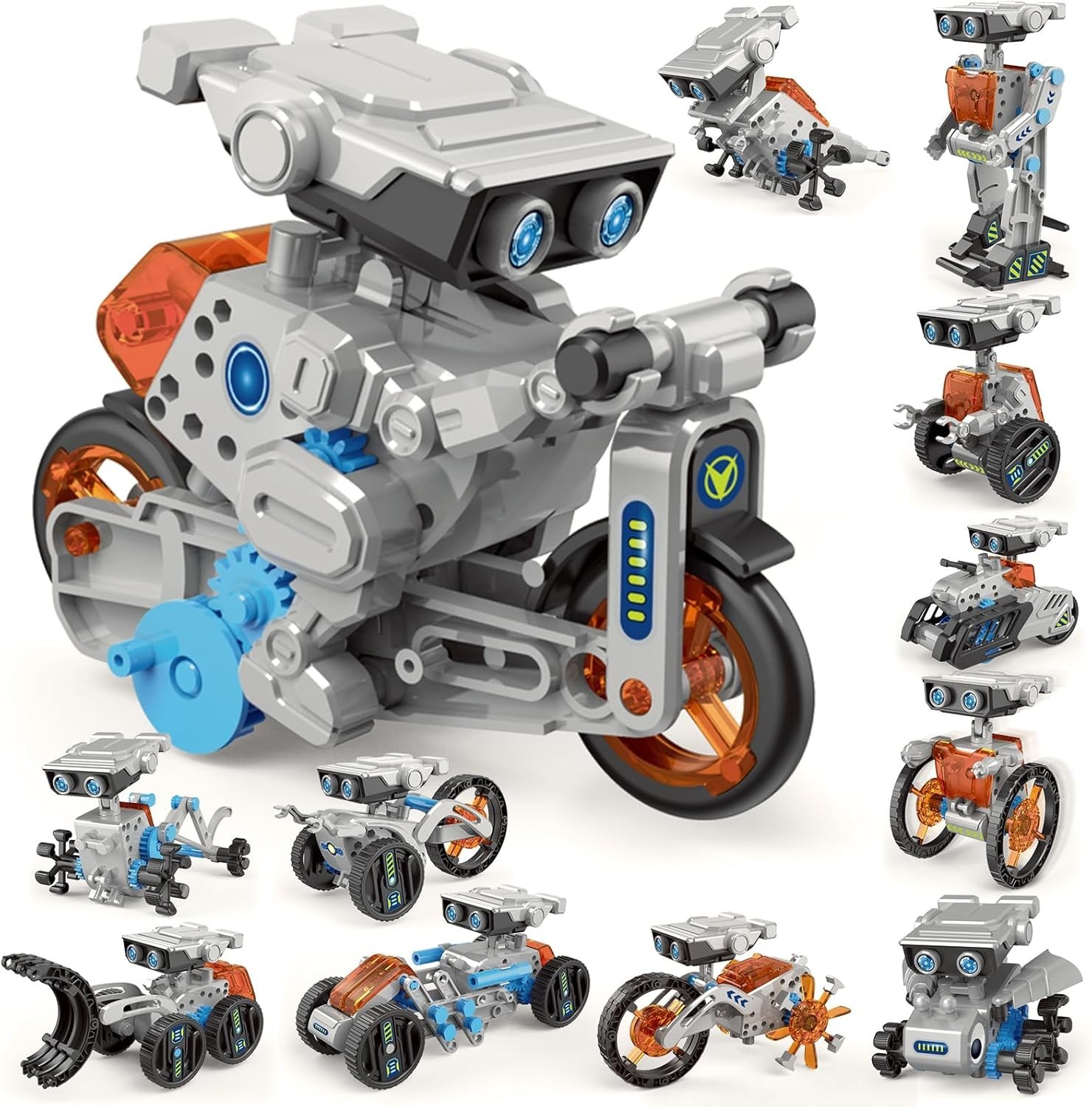 For Kids 8-12 12-16, Diy Robot Building Educational
