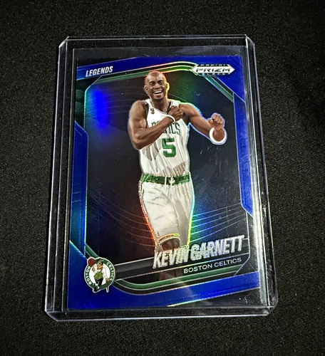 Panini 2024-25 Prizm Black Legends Kevin Garnett Blue Prizm /199 #259 Celtics