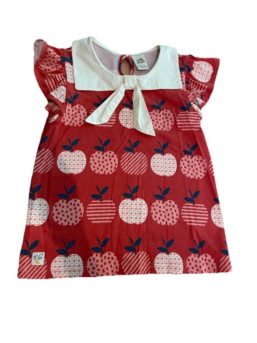 Wildflowers Shirt Apples Girls Size 8