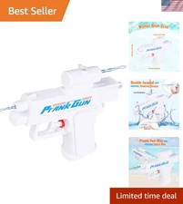 Durable Two-Way Water Gun - Perfect Novelty Gift for Christmas Parties (10 Inch)