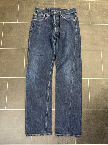 Jeans Levi's 501 vestibilità originale zip mosca vita 31 gamba 34 - Foto 5 di 9