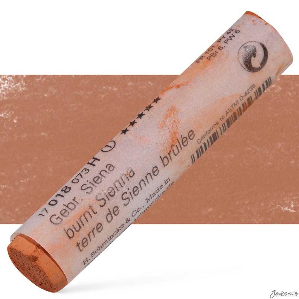 Schmincke Soft Pastel Stick Pure Pigment Burnt Sienna 18H For Artists