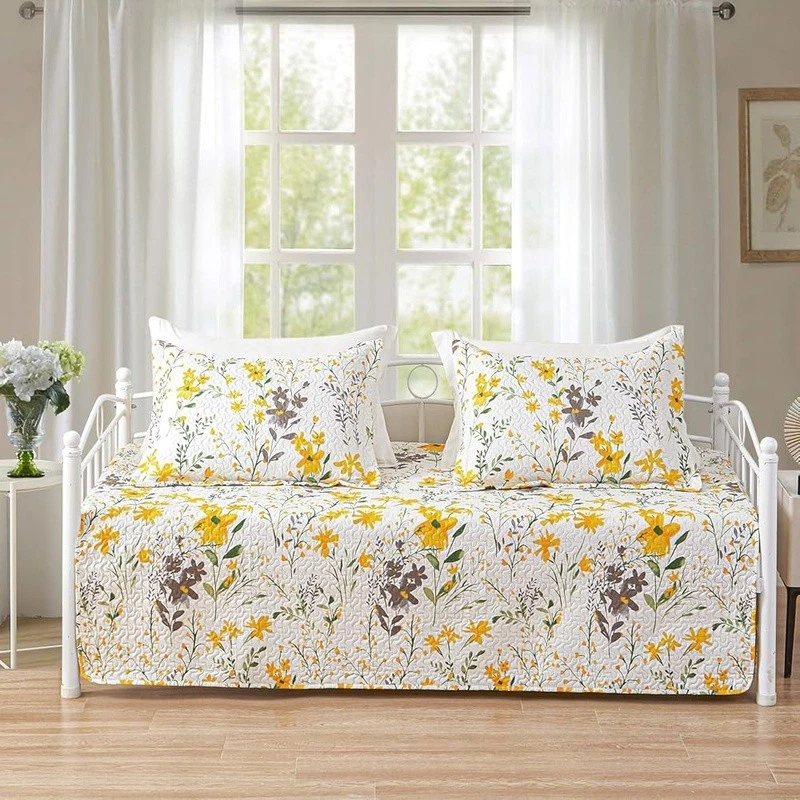 Funda De Cojín De Microfibra Amarilla - Tamaño 60x60 Cm, Suave, Resistente Y Fácil De Lavar