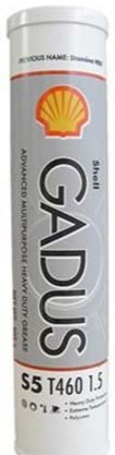 Shell 550050092  Gadus S5 T460 1.5 400Gm Grease Advanced Multipurpose Heavy Duty