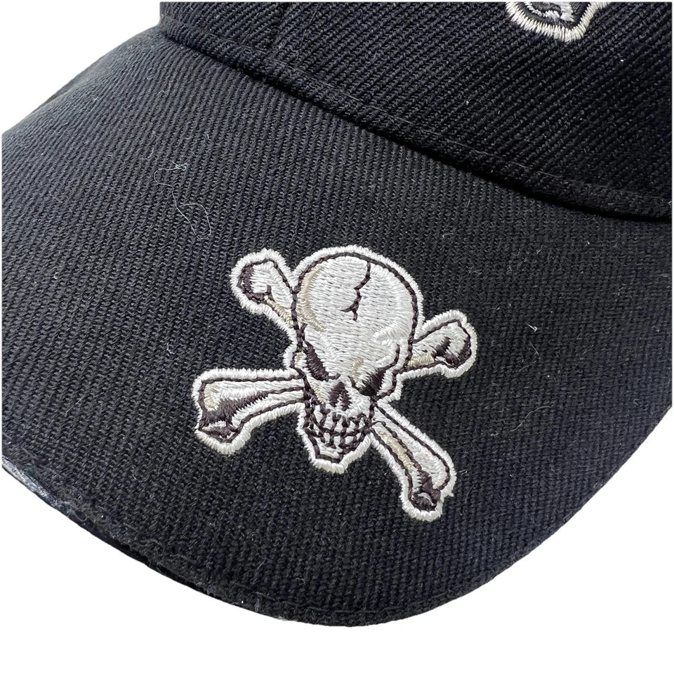 老式 2023 年加勒比海盗特技船员黑色演员和船员迪士尼帽子 — 第 4/4 张图片