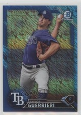 2016 Bowman Chrome Prospects Blue Shimmer Refractor Taylor Guerrieri #BCP233 fm0