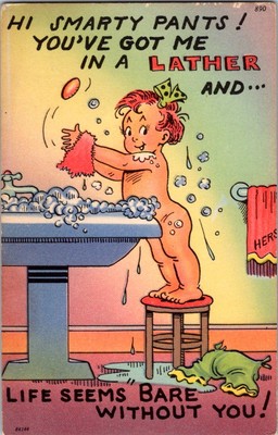 Postcard Jilm HI SMARTY PANTS! YOU'VE GOT ME