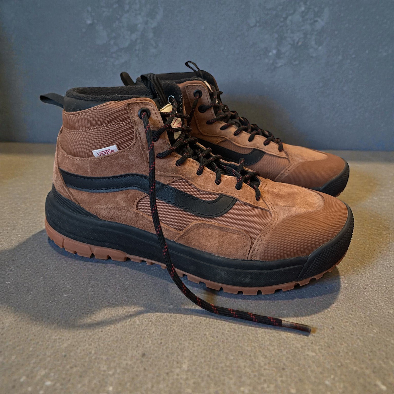 Zapatos Vans Unisex Ultrarange Exo Hi Mte1 | Jengibre Esmaltado | Auténticos Nuevos