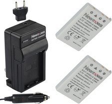 EN-EL5 Replacement Battery 2-Pack and Charger Kit for Nikon EN-EL5 Coolpix P53
