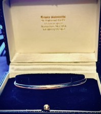 Solid Gold Bangle 9ct Hallmarked 21g,