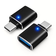 USB-C to USB Adapter 2-Pack ,USB3.0 Data Transfer, Charging, OTG