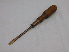 Vintage Wood Handle Screwdriver HURWOOD "Made in USA"