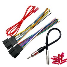 14Pin 16Pin Radio Wiring Harness Compatible with Chevrolet 2007-2017 GMC 2006-20
