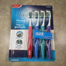 Oral-B Pulsar Toothbrush 4 Pack