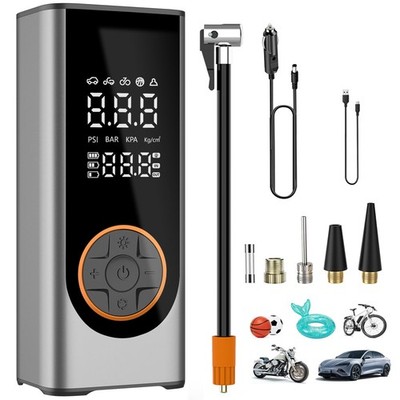 Tire Inflator Portable Air Compressor 150PSI Air Pump for Car Tires with Tire...