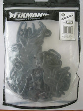 Fixman Japanned Chain Black 5mm x 2.5m. New.