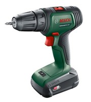 Bosch Akku-Bohrschrauber Universaldrill 18V, 1X Pba 18V 1.5 Ah Und LadegeräT