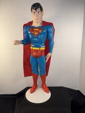 1988 DC Superman 14 Inch Figure Cloth Cape with Stand