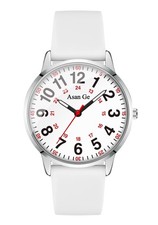 White Watches for , Fashion 3ATM Waterproof Minimalist Lightweight Easy-to-Re...
