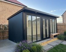 Chippenham Composite Garden Room 12x8, Home Office, Home Gym Studio Summerhouse