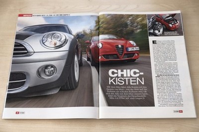 Auto Motor und Sport 24/2008 Mini Cooper D Chili mit 110PS besser als...?