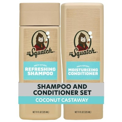 Coconut Castaway Men's Hair Care Duo - 2-Pack, Paraben Free