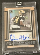 2024 Panini One Kool-Aid McKinstry Day One Auto /99 Saints RC Rookie On Card