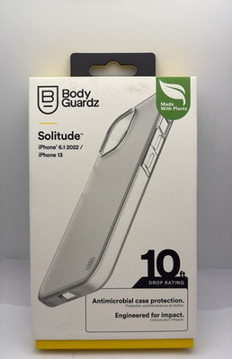 BodyGuardz Solitude Cover für Apple iPhone 13 iPhone 14 Pureguard Transparent