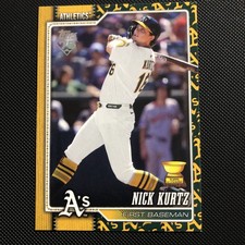 2026 Topps Series 1 Nick Kurtz -Athletics Team Color Border Parallel🔥 Case Hit 