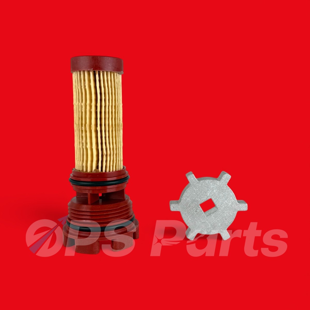 New Mercury Red Castle Fuel Filter w/ Removal Tool - 8M0122424(3