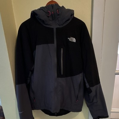 The North Face Summit Series Men's Hooded Full Zip Jacket Pockets M Black/Gray