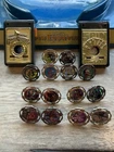 Vintage 1993 Power Rangers Street Fighter Spin Fighters 14 Spinners, 2 Launchers
