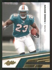 2010 Absolute Memorabilia Retail #53 Ronnie Brown Miami Dolphins 37919