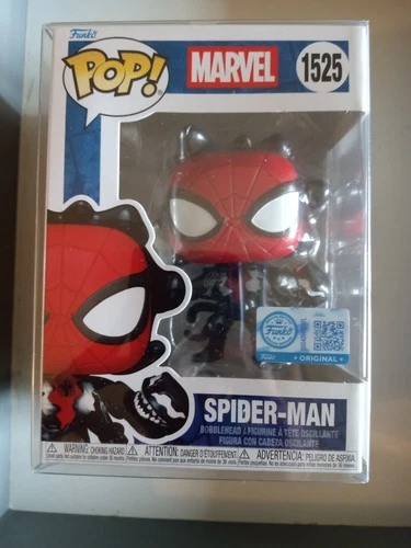 1525 Marvel - Spider-Man (Symbiote Bonding) Special Edition Funko (W/ Protector)