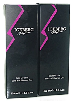 2 x Iceberg Parfum 400 ml Bath & Shower Gel / Duschgel - Bild 1 von 3
