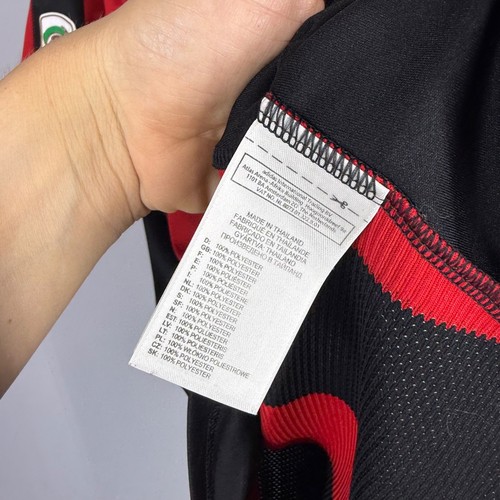 AC MILAN 2010 2011 HOME FOOTBALL SHIRT JERSEY ADIDAS P96288 #80 RONALDINHO - Picture 7 of 11