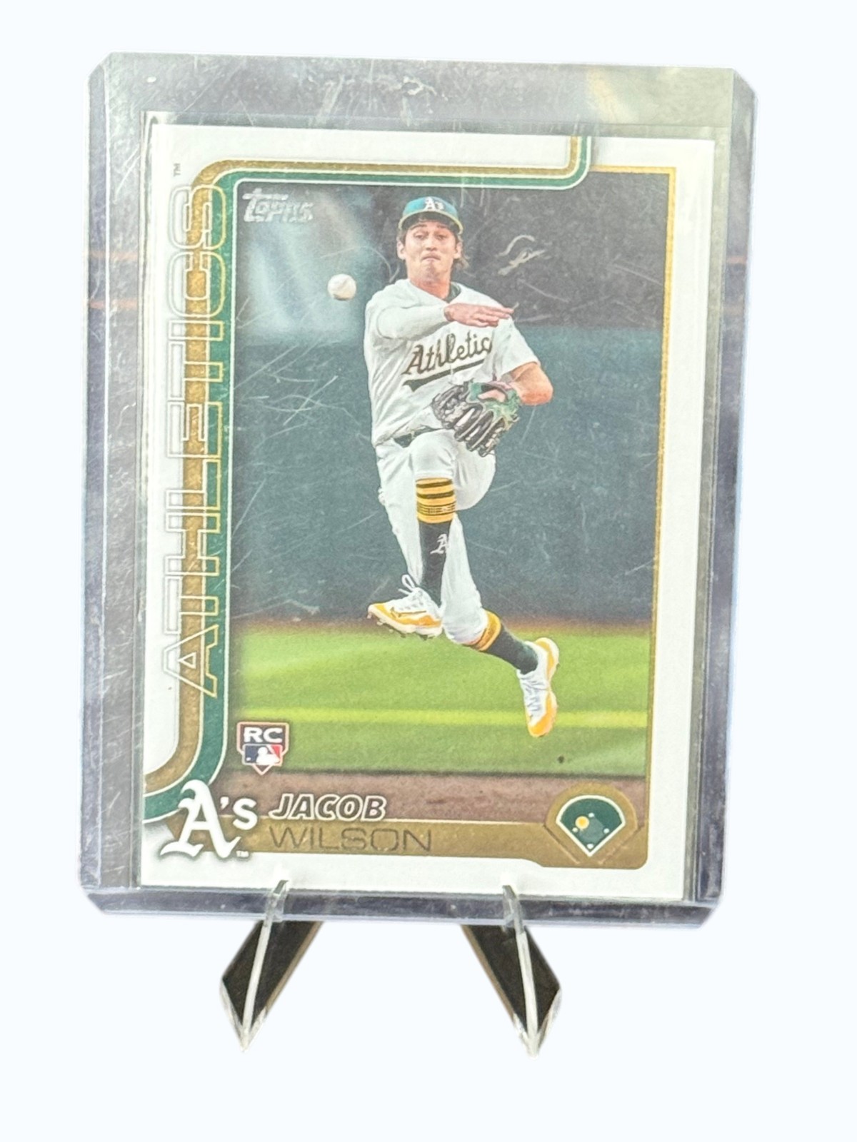 2025 Topps Chrome - Jacob Wilson #96 Refractor (RC)