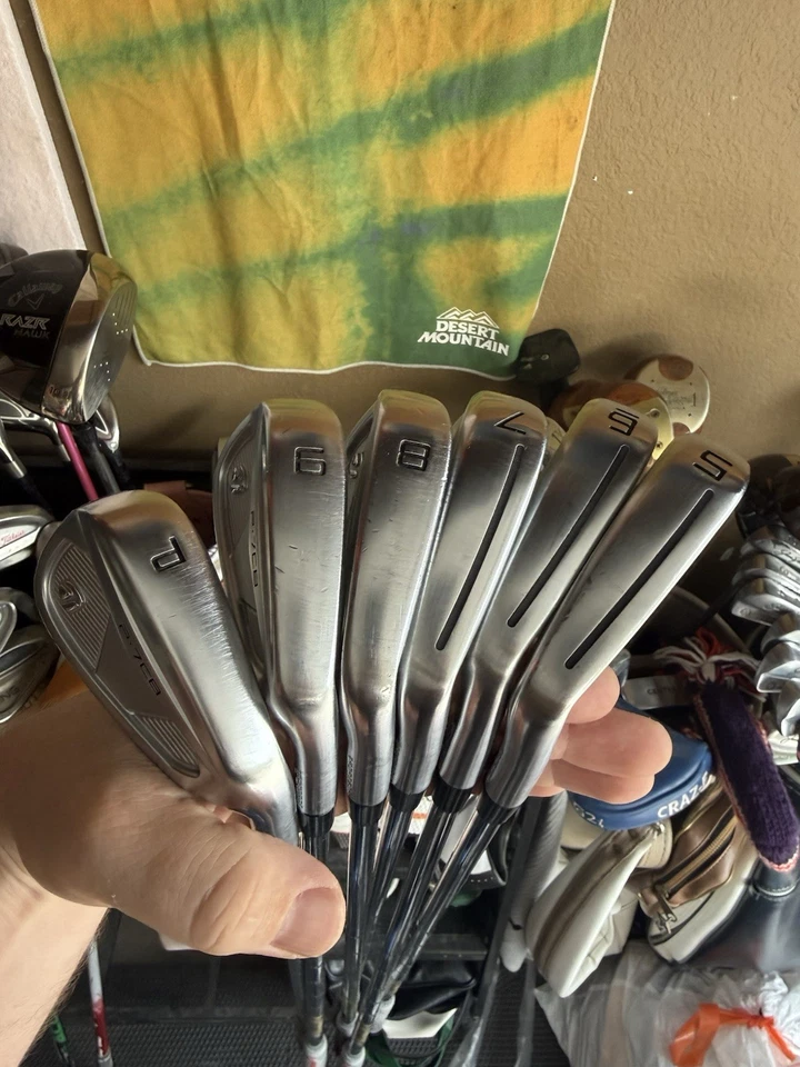 Taylormade P7CB/P770 组合套装 5i-Pw Tour Issue DG S400 铁杆杆身 MCC +4 握把 — 第 2/4 张图片