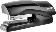 Professional 40 Sheet Capacity Stapler - No Jam, Versatile Use, Sleek Black